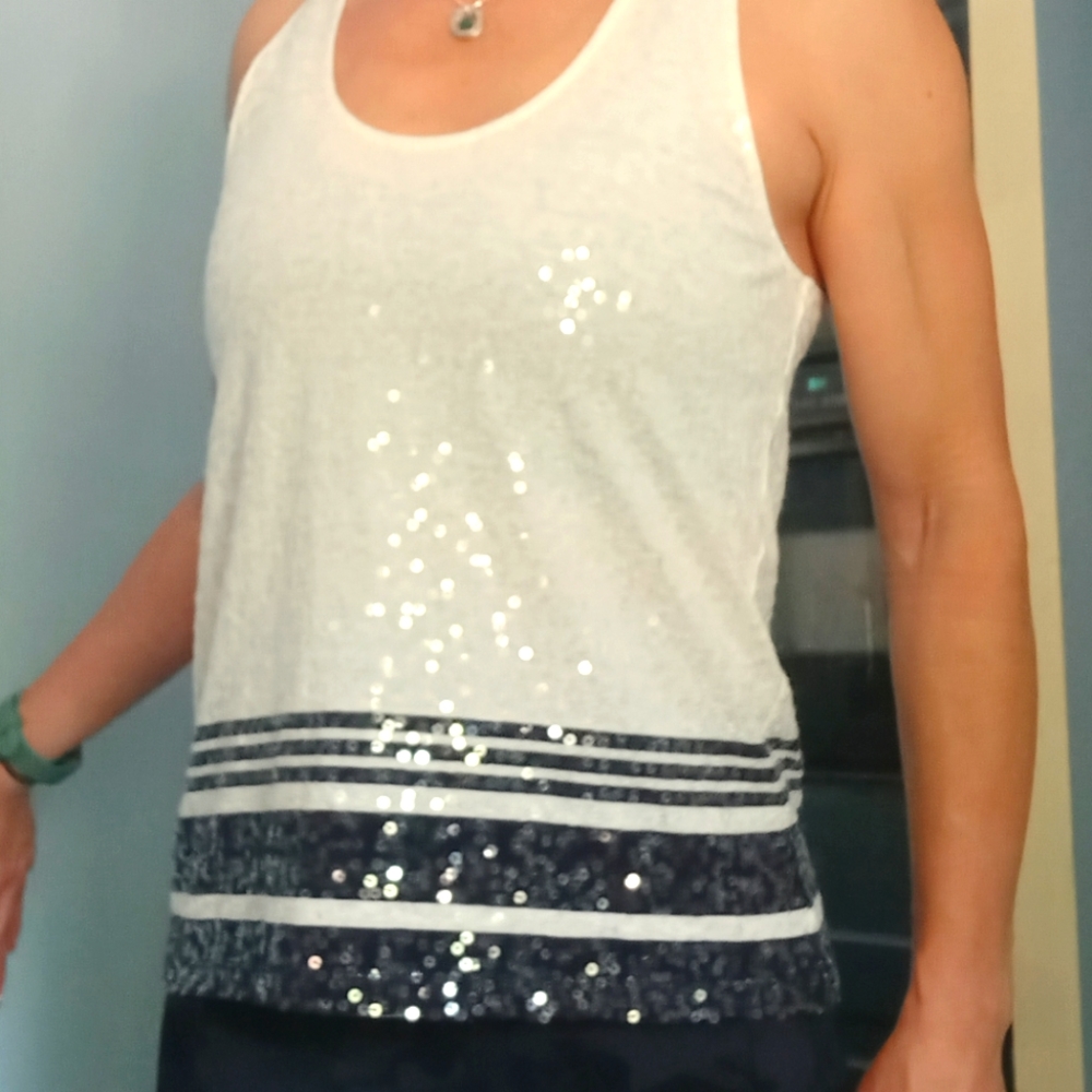 JCrew sequin top
